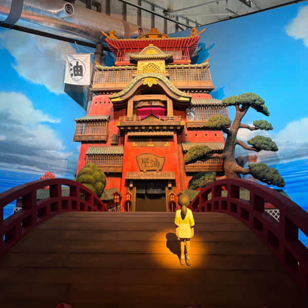 「ジブリの立体造型物展」の『千と千尋の神隠し』の立体展示